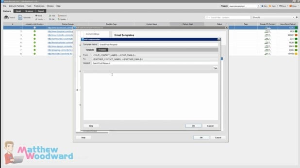 email template