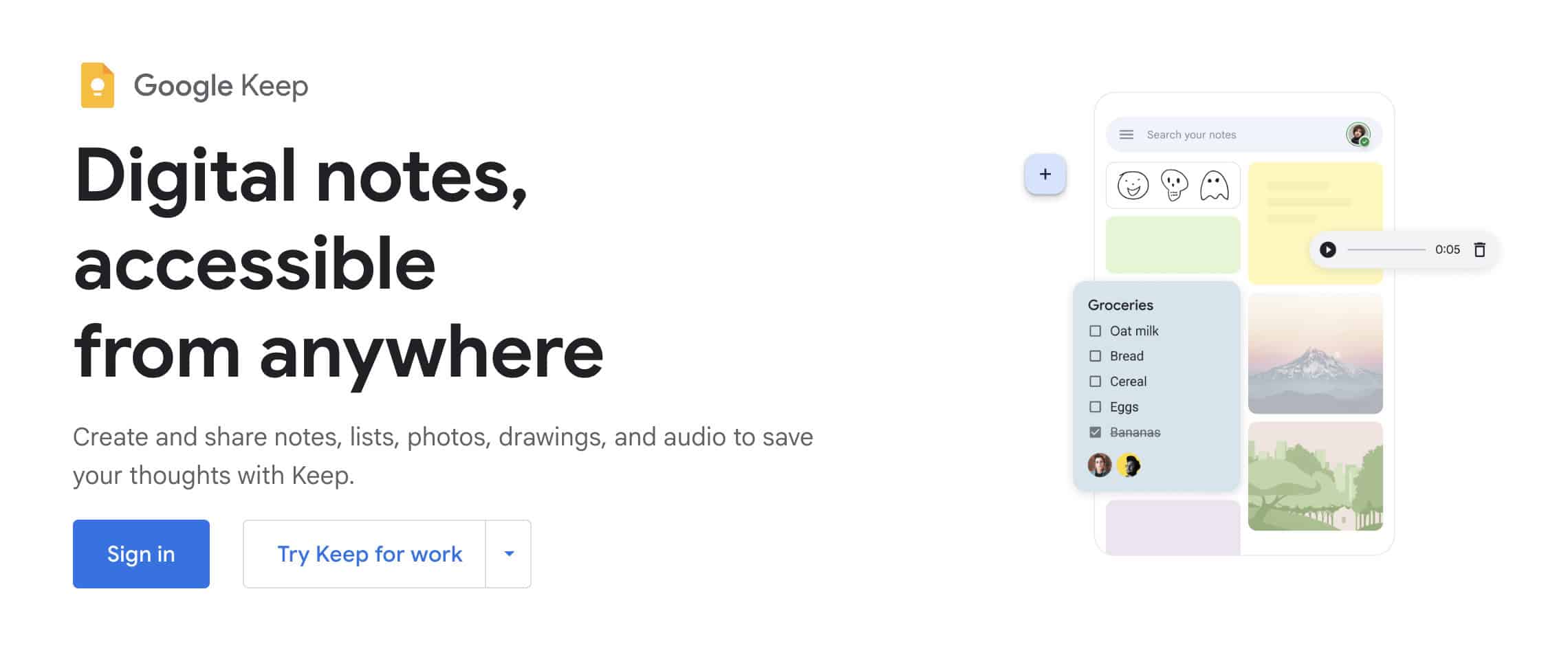 google keep
