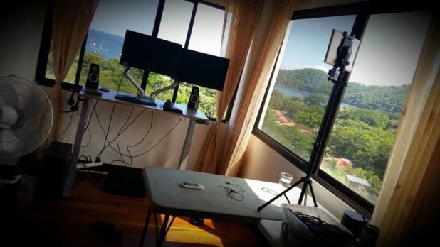recording setup