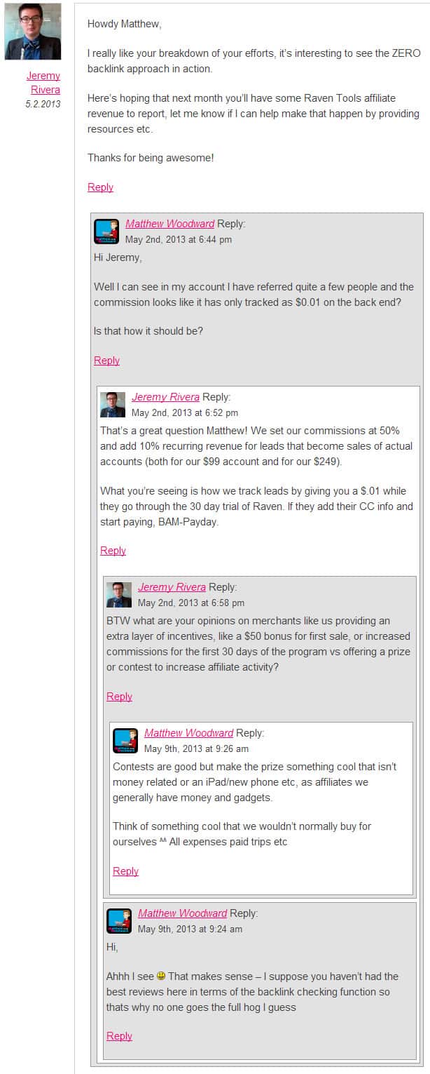 Jeremy comment