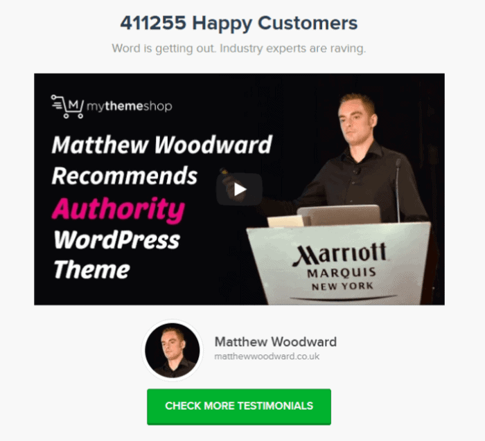 Matt Woodward MyThemeShop
