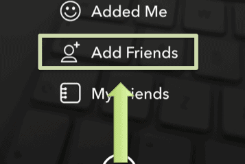 add friends feature snapchat