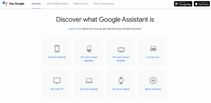 google assistant