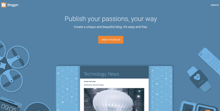 google blogger