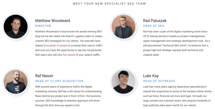 SEO team