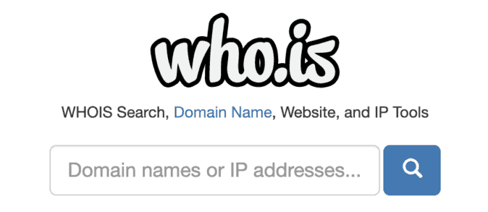 who.is