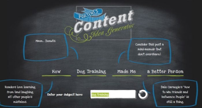 dog training content creation ideas