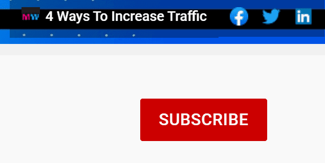 Youtube Subscribe Button