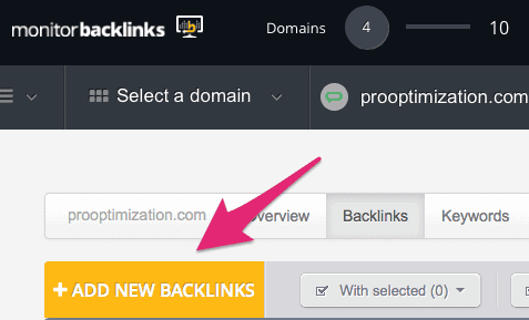 add new backlinks