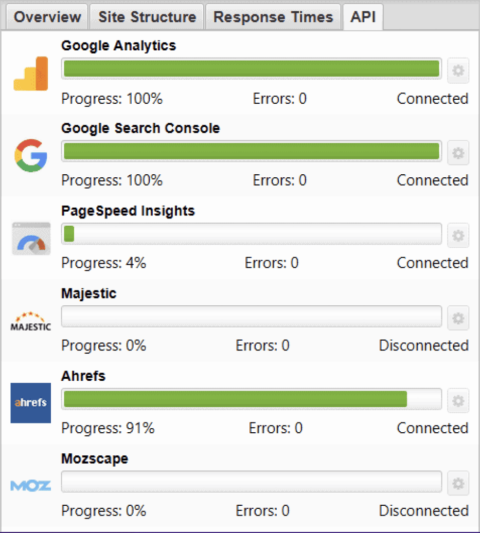 api connections and integrations