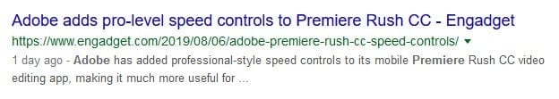 content freshness