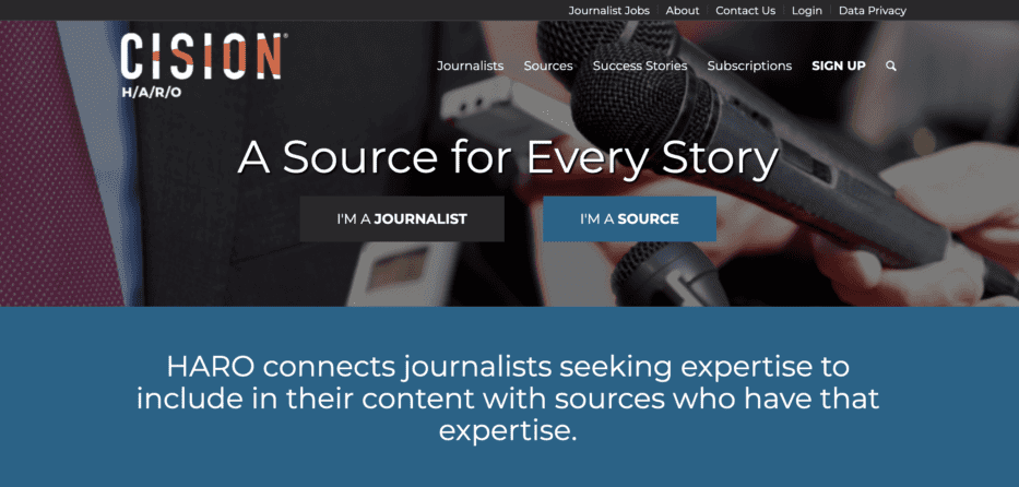 haro help a reporter out