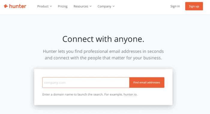 hunter.io