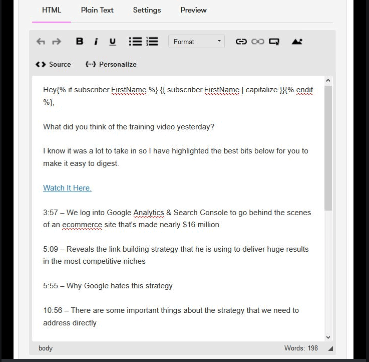 content writing in website podcast or video show notes
