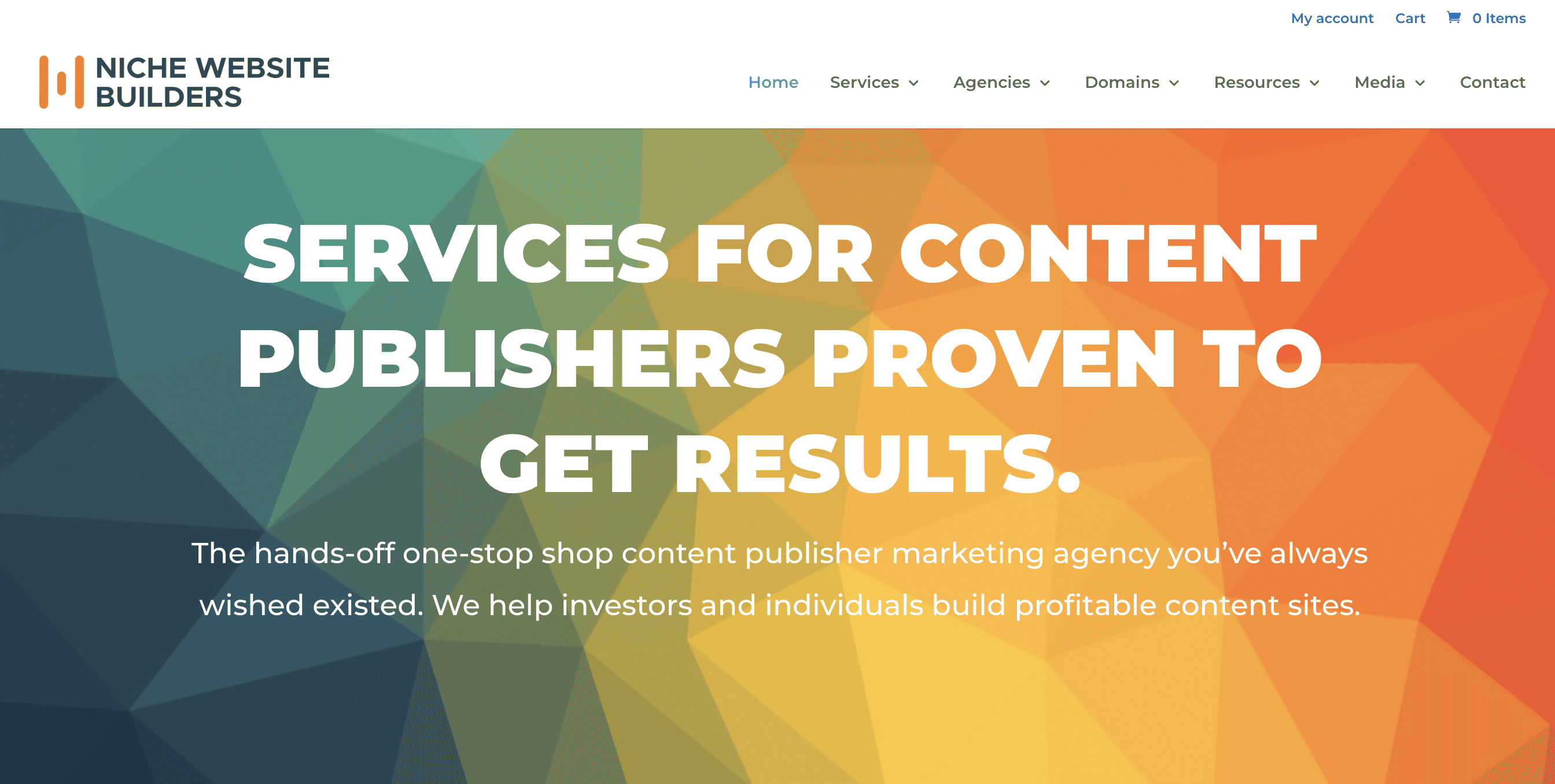 niche website builders content writing services