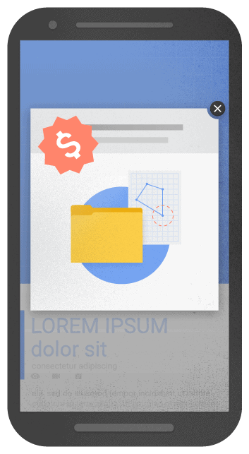 google example intrusive pop up