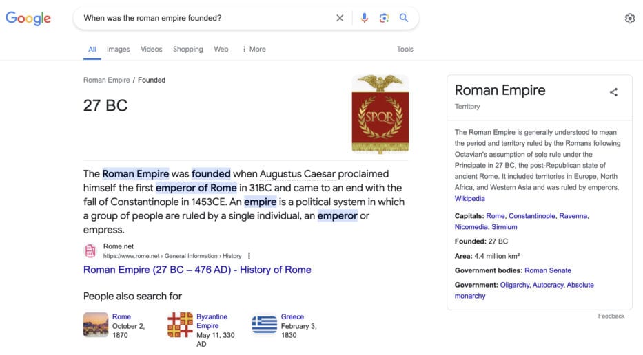 Roman Graph View What Is The Google Knowledge Graph?