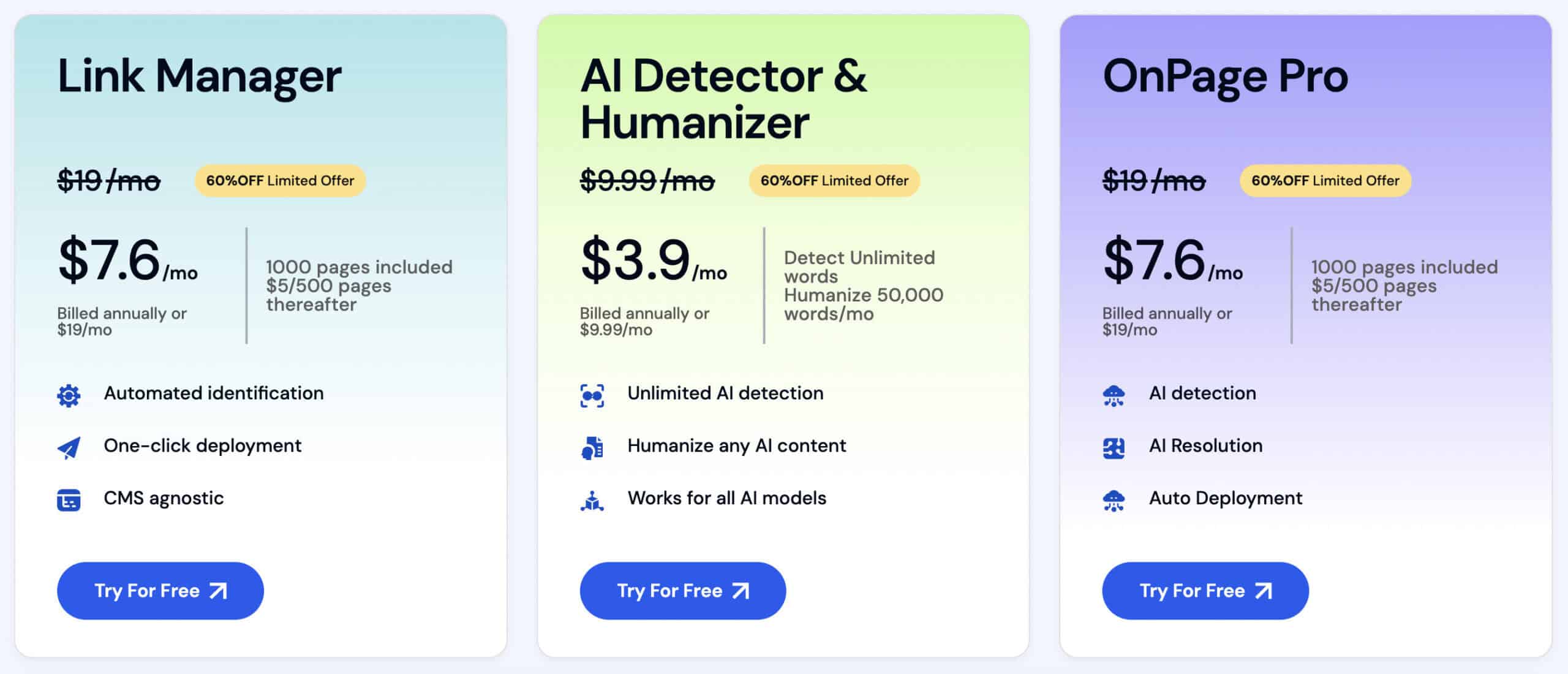 optional addons pricing