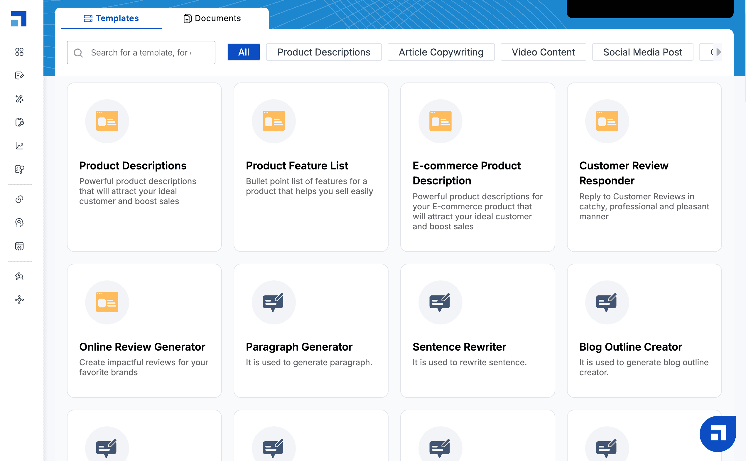 scalenuts ai marketing templates