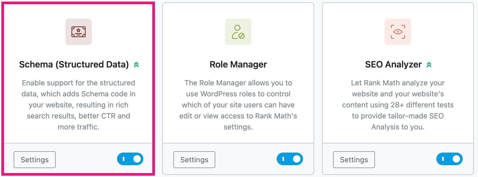 rank math schema structured data tool