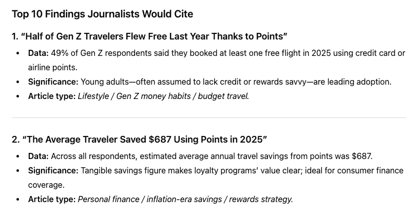 extract your finding with chatgpt