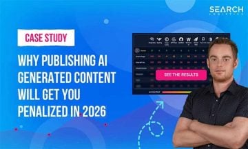 Why Publishing AI Generated Content Will Get You Penalised In 2026